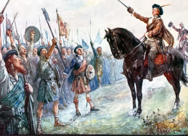 邦尼王子查理于1745年召集氏族起义