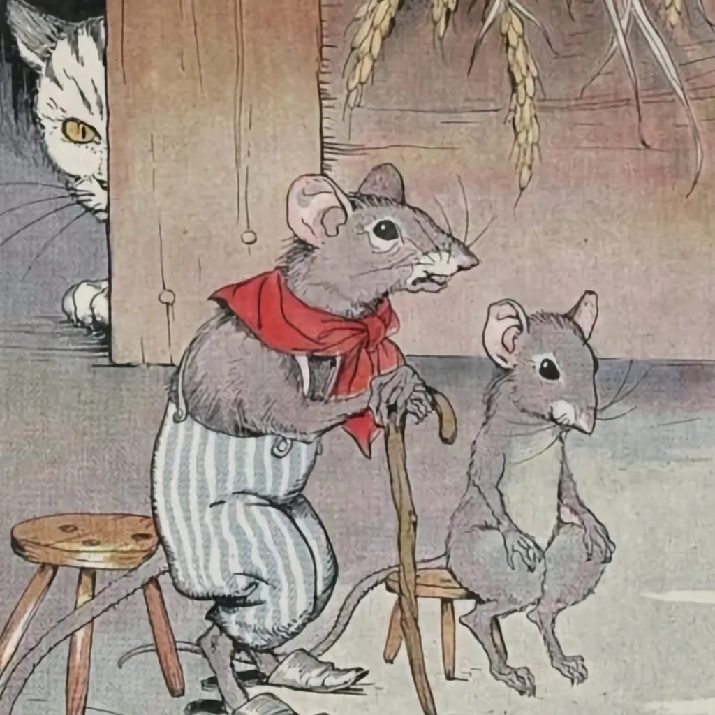 米洛·温特的《猫监视老鼠》